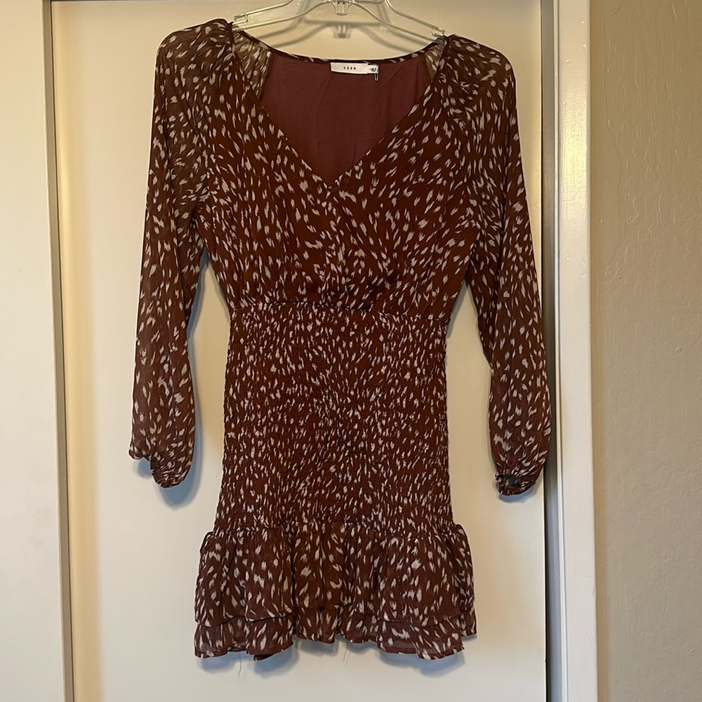 Lush long sleeve dress